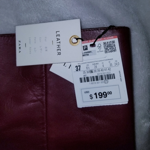 Zara leather boots - Picture 4 of 4